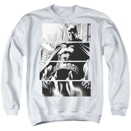 The Batman (2022) Panels - Men's Crewneck Sweatshirt Men's Crewneck Sweatshirt Batman   