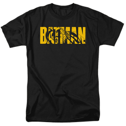 The Batman (2022) Text On Black - Men's Regular Fit T-Shirt Men's Regular Fit T-Shirt Batman   