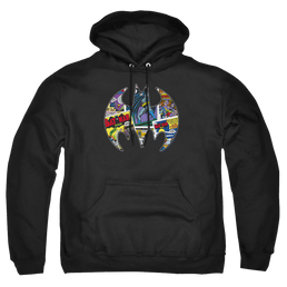 The Batman (2022) Comic Bat - Pullover Hoodie Pullover Hoodie Batman   