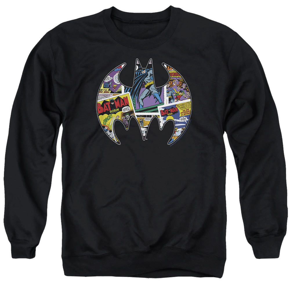 The Batman (2022) Comic Bat - Men's Crewneck Sweatshirt Men's Crewneck Sweatshirt Batman   