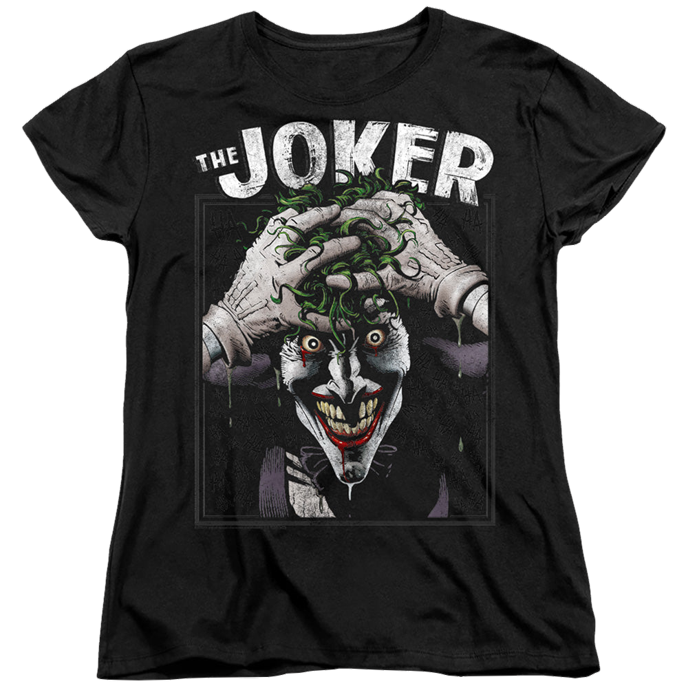 The Batman (2022) Crazed Joker - Women's T-Shirt Women's T-Shirt Batman   