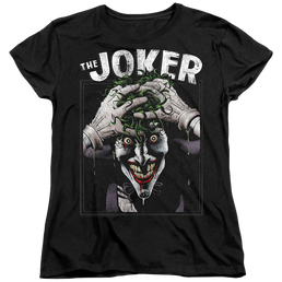 The Batman (2022) Crazed Joker - Women's T-Shirt Women's T-Shirt Batman   