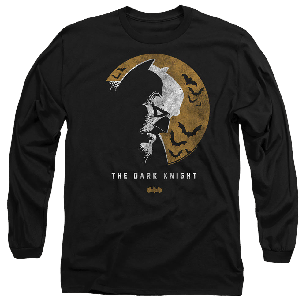The Batman (2022) Dark Knight Moon - Men's Long Sleeve T-Shirt Men's Long Sleeve T-Shirt Batman   