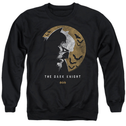 The Batman (2022) Dark Knight Moon - Men's Crewneck Sweatshirt Men's Crewneck Sweatshirt Batman   