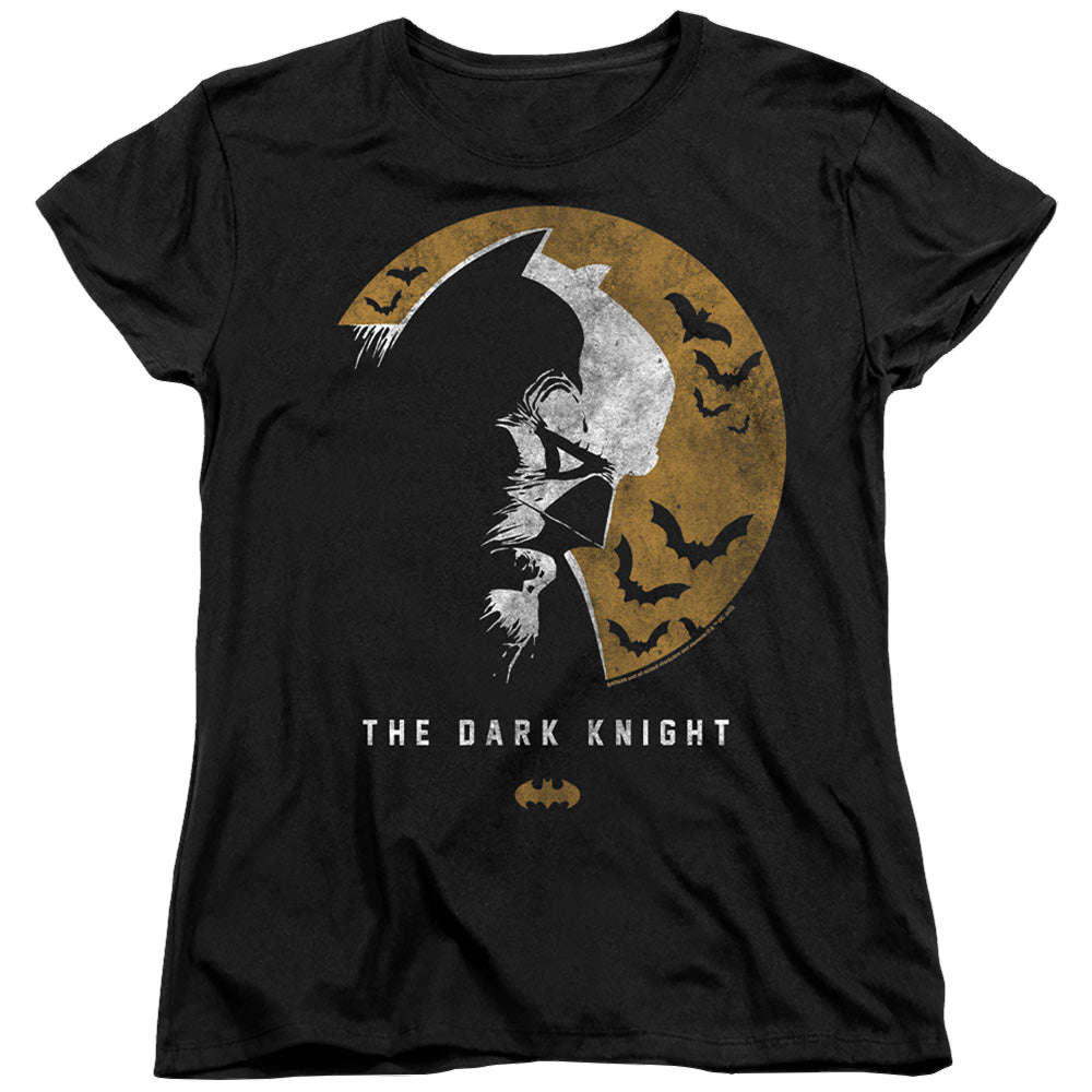 The Batman (2022) Dark Knight Moon - Women's T-Shirt Women's T-Shirt Batman   