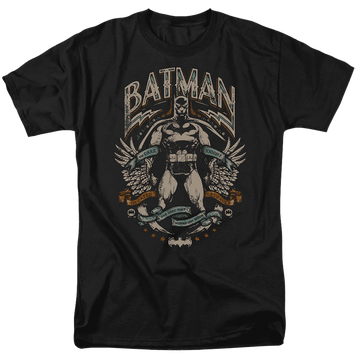 The Batman (2022) Gotham Hero On Black - Men's Regular Fit T-Shirt Men's Regular Fit T-Shirt Batman   