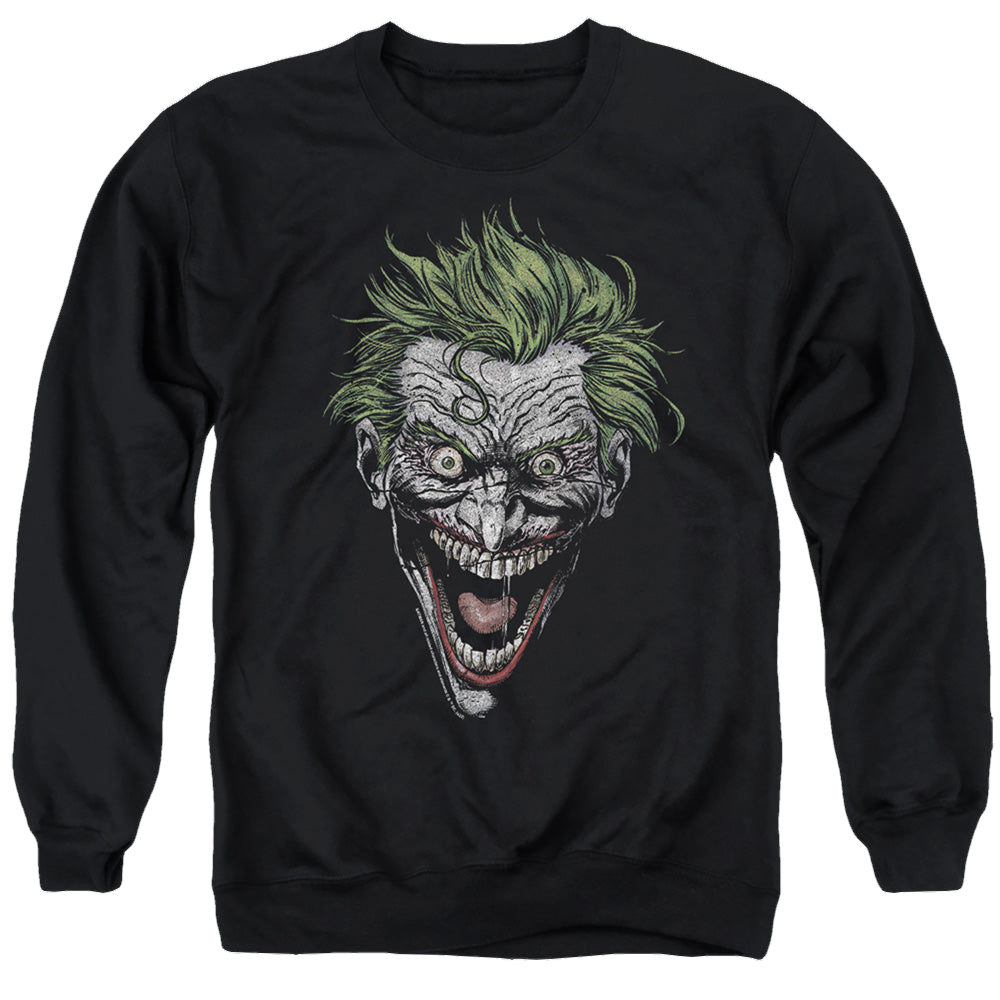The Batman (2022) Joker - Men's Crewneck Sweatshirt Men's Crewneck Sweatshirt Batman   
