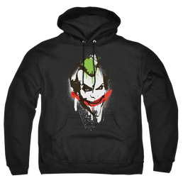The Batman (2022) Joker Big Face - Pullover Hoodie Pullover Hoodie Batman   