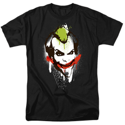 The Batman (2022) Joker Big Face - Men's Regular Fit T-Shirt Men's Regular Fit T-Shirt Batman   