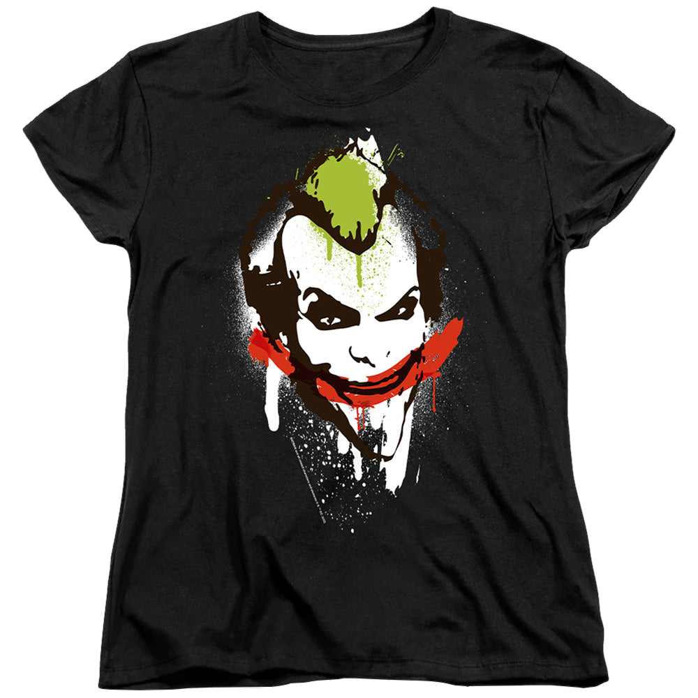 The Batman (2022) Joker Big Face - Women's T-Shirt Women's T-Shirt Batman   