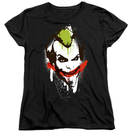The Batman (2022) Joker Big Face - Women's T-Shirt Women's T-Shirt Batman   