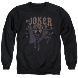The Batman (2022) Joker Duo - Men's Crewneck Sweatshirt Men's Crewneck Sweatshirt Batman   