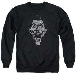 The Batman (2022) Joker Lines - Men's Crewneck Sweatshirt Men's Crewneck Sweatshirt Batman   