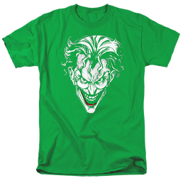 The Batman (2022) Joker Red On Green - Men's Regular Fit T-Shirt Men's Regular Fit T-Shirt Batman   
