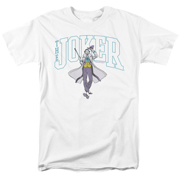 The Batman (2022) Joker Varsity On White - Men's Regular Fit T-Shirt Men's Regular Fit T-Shirt Batman   