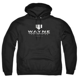 The Batman (2022) Wayne Logo On Black - Pullover Hoodie Pullover Hoodie Batman   