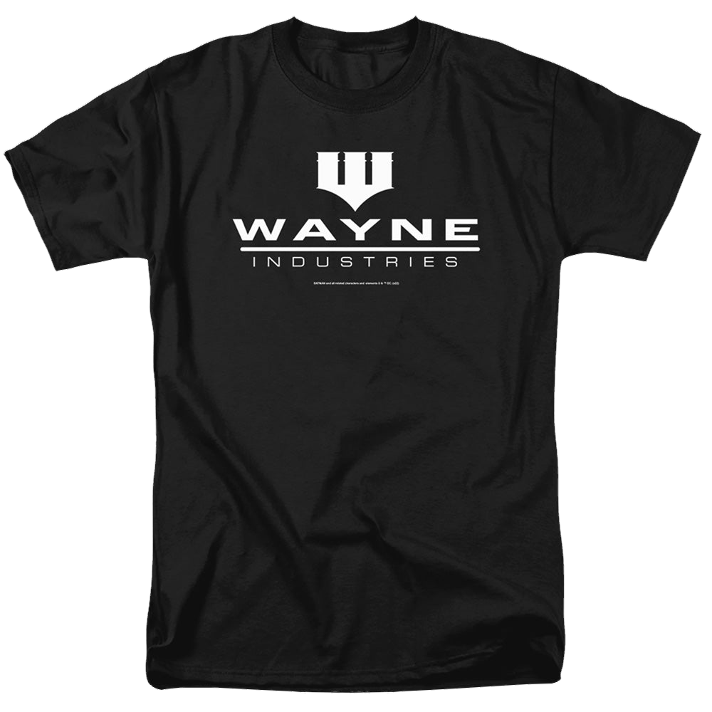 The Batman (2022) Wayne Logo On Black - Men's Regular Fit T-Shirt Men's Regular Fit T-Shirt Batman   