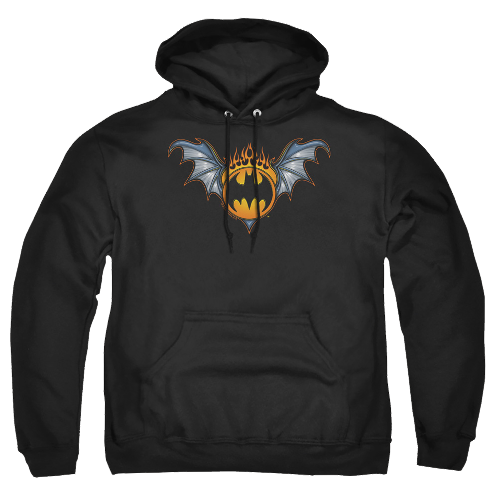 Batman Bat Wings Logo - Pullover Hoodie Pullover Hoodie Batman   