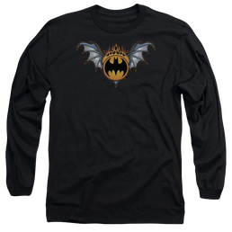 Batman Bat Wings Logo - Men's Long Sleeve T-Shirt Men's Long Sleeve T-Shirt Batman   
