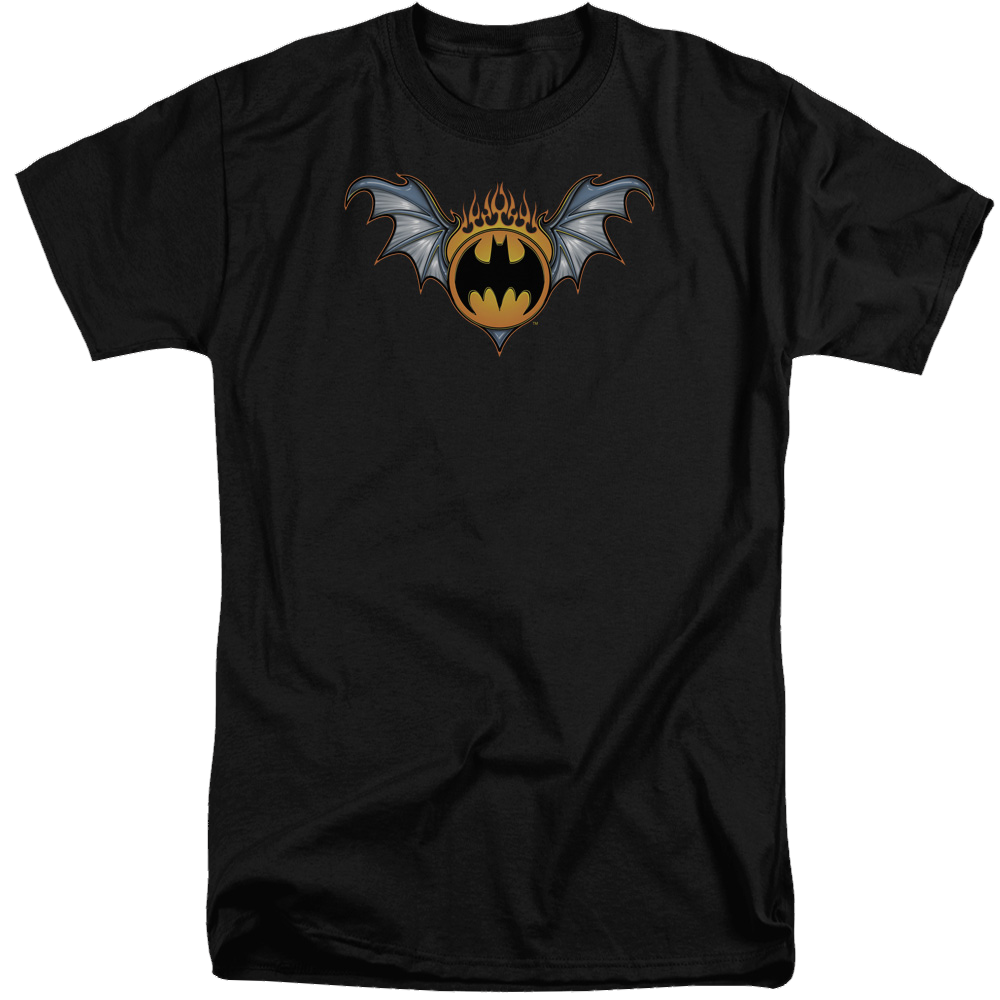 Batman Bat Wings Logo - Men's Tall Fit T-Shirt Men's Tall Fit T-Shirt Batman   