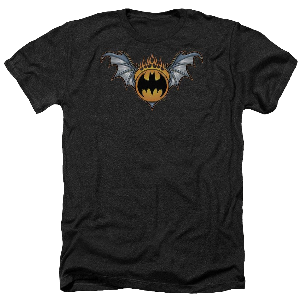 Batman Bat Wings Logo - Men's Heather T-Shirt Men's Heather T-Shirt Batman   
