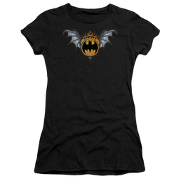 Batman Bat Wings Logo - Juniors T-Shirt Juniors T-Shirt Batman   