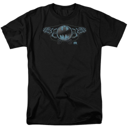 Batman Two Gargoyles Logo - Men's Regular Fit T-Shirt Men's Regular Fit T-Shirt Batman   