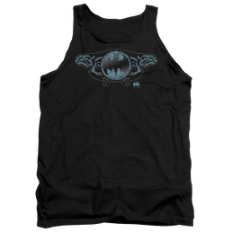 Batman Two Gargoyles Logo Men's Tank Men's Tank Batman   
