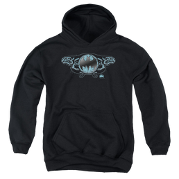 DC Batman Two Gargoyles Logo - Youth Hoodie Youth Hoodie (Ages 8-12) Batman   
