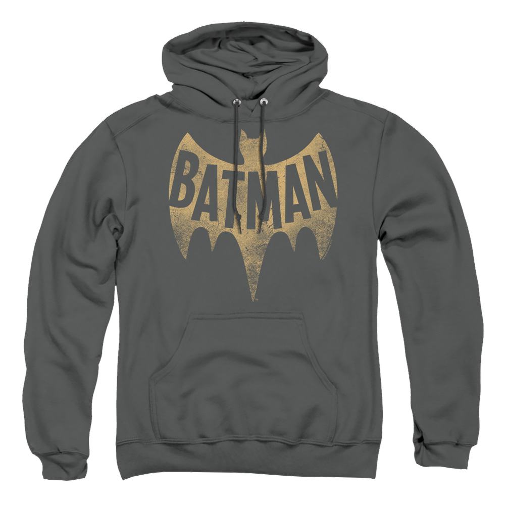 Batman - Classic TV Series Vintage Logo - Pullover Hoodie Pullover Hoodie Batman   