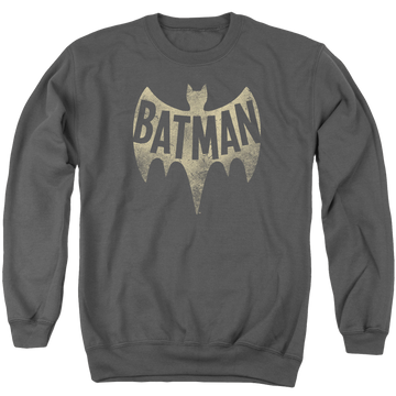 Batman - Classic TV Series Vintage Logo - Men's Crewneck Sweatshirt Men's Crewneck Sweatshirt Batman   
