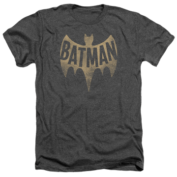Batman - Classic TV Series Vintage Logo - Men's Heather T-Shirt Men's Heather T-Shirt Batman   
