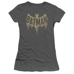 Batman - Classic TV Series Vintage Logo - Juniors T-Shirt Juniors T-Shirt Batman   