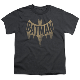 Batman Classic TV Series Vintage Logo - Youth T-Shirt Youth T-Shirt (Ages 8-12) Batman   