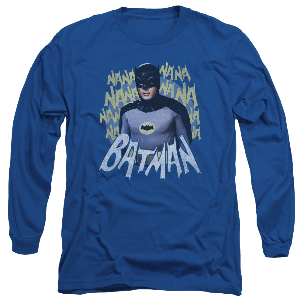 Batman - Classic TV Series Theme Song - Men's Long Sleeve T-Shirt Men's Long Sleeve T-Shirt Batman   