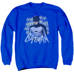 Batman - Classic TV Series Theme Song - Men's Crewneck Sweatshirt Men's Crewneck Sweatshirt Batman   