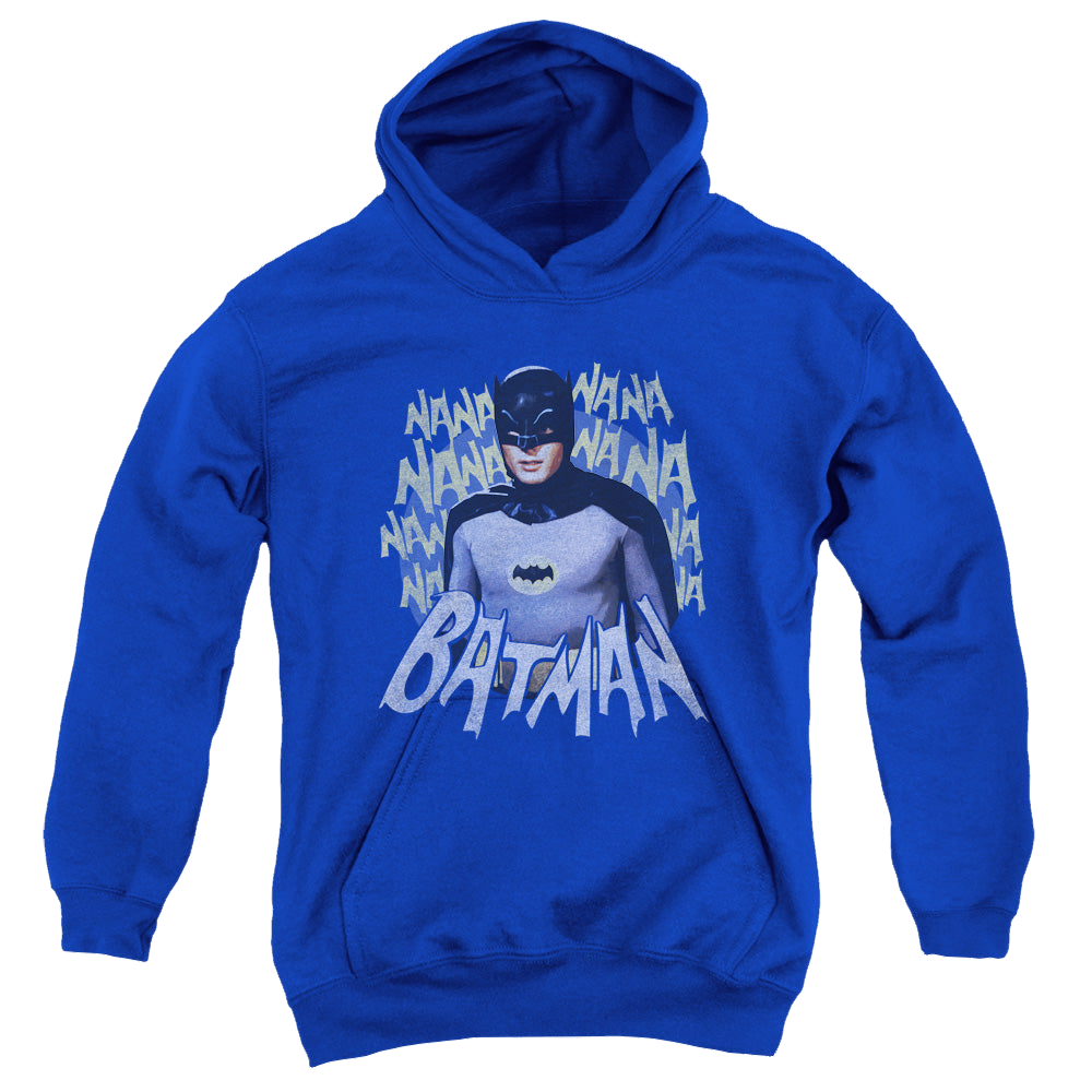 Batman Classic TV Series Theme Song - Youth Hoodie Youth Hoodie (Ages 8-12) Batman   