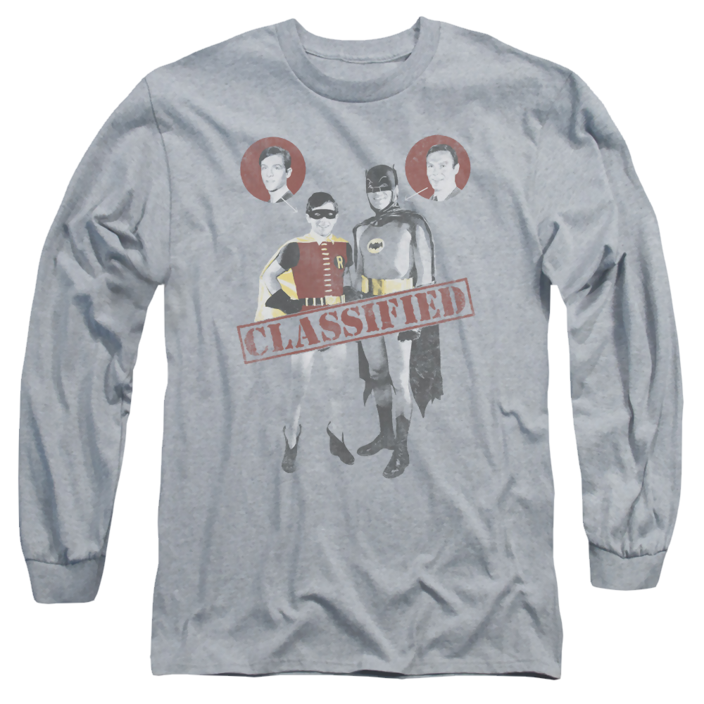 Batman - Classic TV Series Classified - Men's Long Sleeve T-Shirt Men's Long Sleeve T-Shirt Batman   