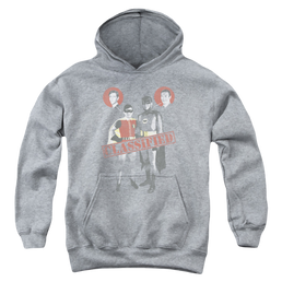 Batman Classic TV Series Classified - Youth Hoodie Youth Hoodie (Ages 8-12) Batman   