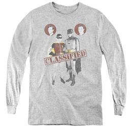 Batman Classic Tv Series Classified - Youth Long Sleeve T-Shirt Youth Long Sleeve T-Shirt Batman   