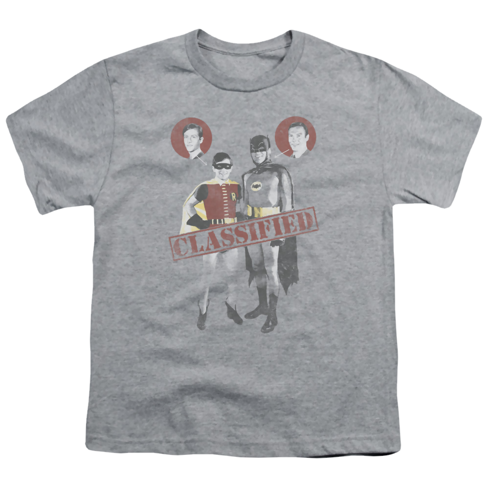 Batman Classic TV Series Classified - Youth T-Shirt Youth T-Shirt (Ages 8-12) Batman   