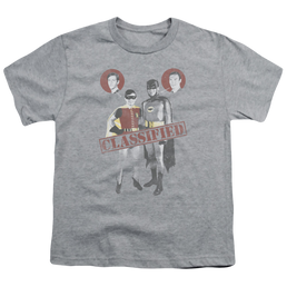 Batman Classic TV Series Classified - Youth T-Shirt Youth T-Shirt (Ages 8-12) Batman   