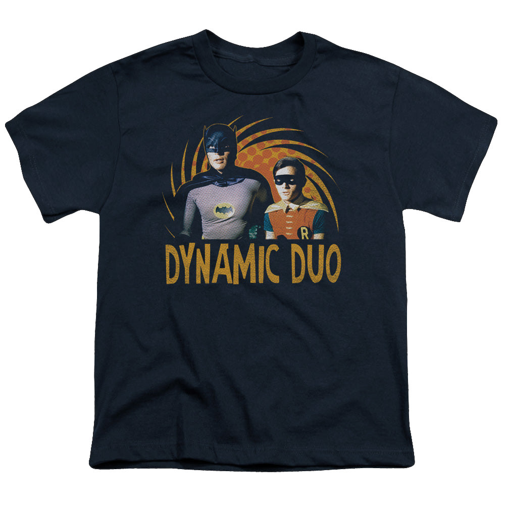 Batman Classic TV Series Dynamic - Youth T-Shirt Youth T-Shirt (Ages 8-12) Batman   