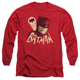 Batman - Classic TV Series Bat Signal - Men's Long Sleeve T-Shirt Men's Long Sleeve T-Shirt Batman   