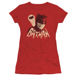 Batman - Classic TV Series Bat Signal - Juniors T-Shirt Juniors T-Shirt Batman   