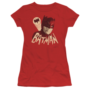 Batman - Classic TV Series Bat Signal - Juniors T-Shirt Juniors T-Shirt Batman   
