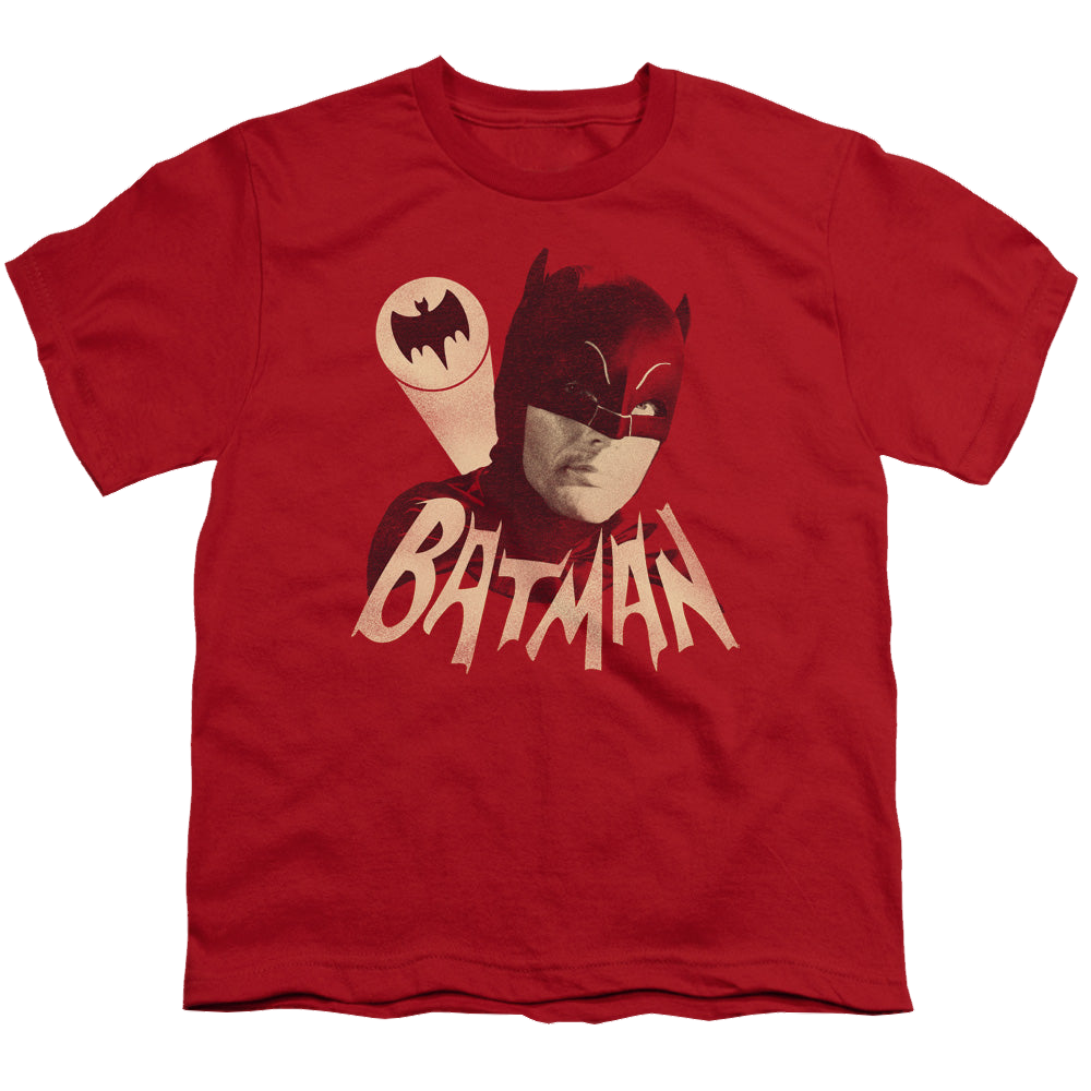 Batman Classic TV Series Bat Signal - Youth T-Shirt Youth T-Shirt (Ages 8-12) Batman   
