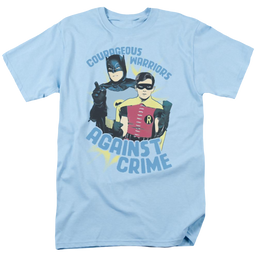 Batman Classic Tv Series Courageous Warriors - Men's Regular Fit T-Shirt Men's Regular Fit T-Shirt Batman   