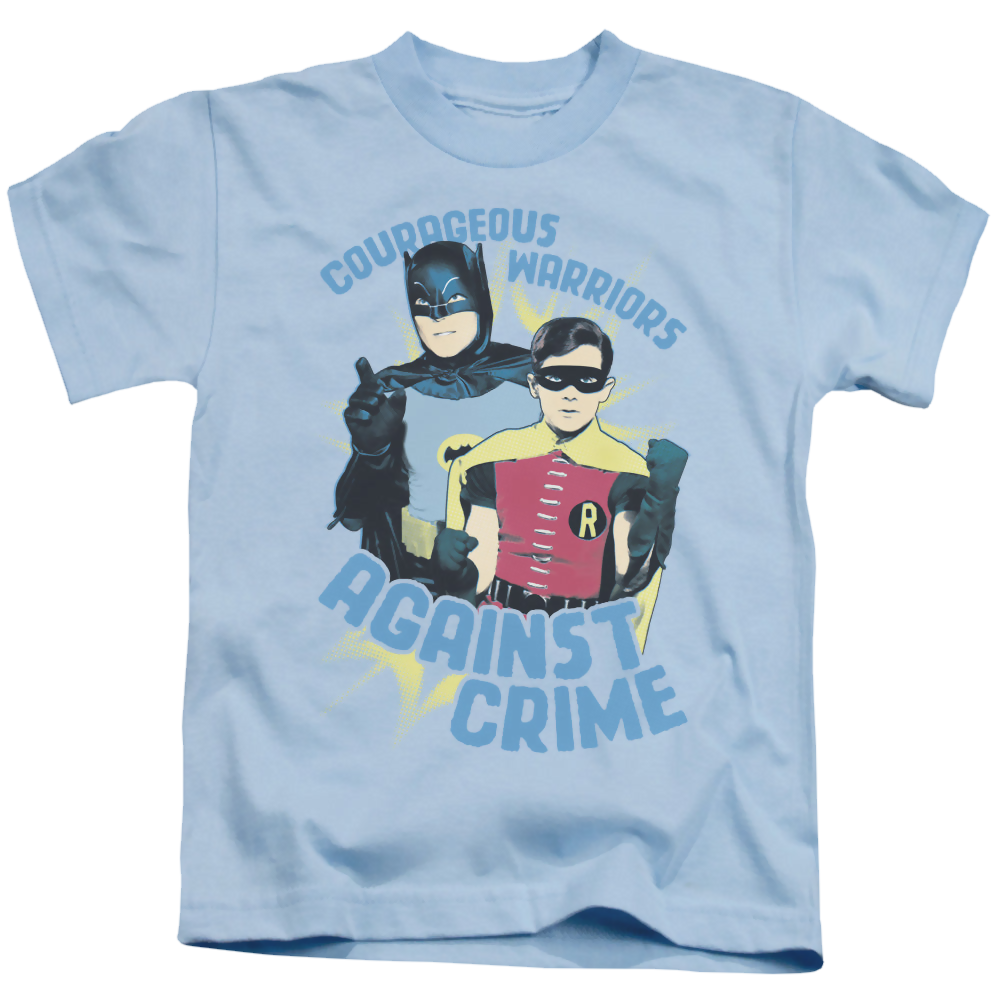 Batman Classic TV Series Courageous Warriors - Kid's T-Shirt Kid's T-Shirt (Ages 4-7) Batman   