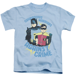 Batman Classic TV Series Courageous Warriors - Kid's T-Shirt Kid's T-Shirt (Ages 4-7) Batman   